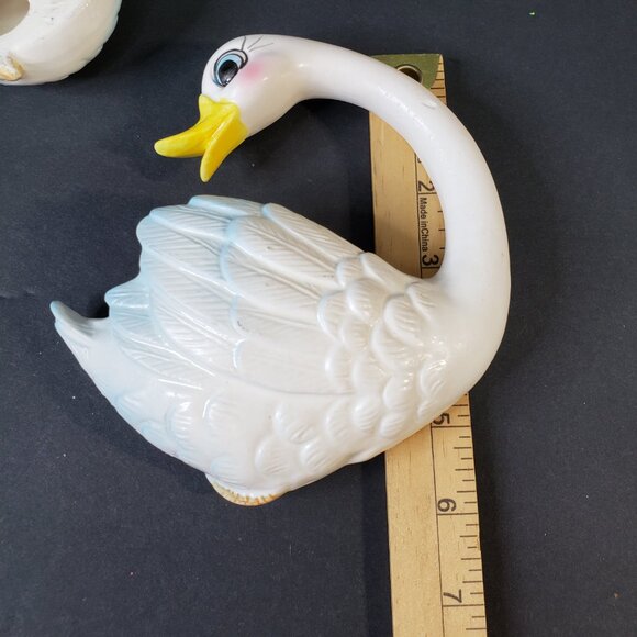 Vintage Kitschy Home Interiors Ugly Duckling Chalk Ware Wall Decor - Picture 8 of 9